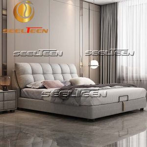 Bed upholstered