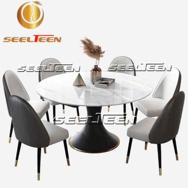 Dining table and chairs