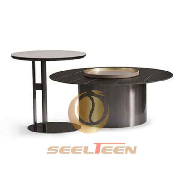 Pedestal coffee table nesting tea table set - Seelteen