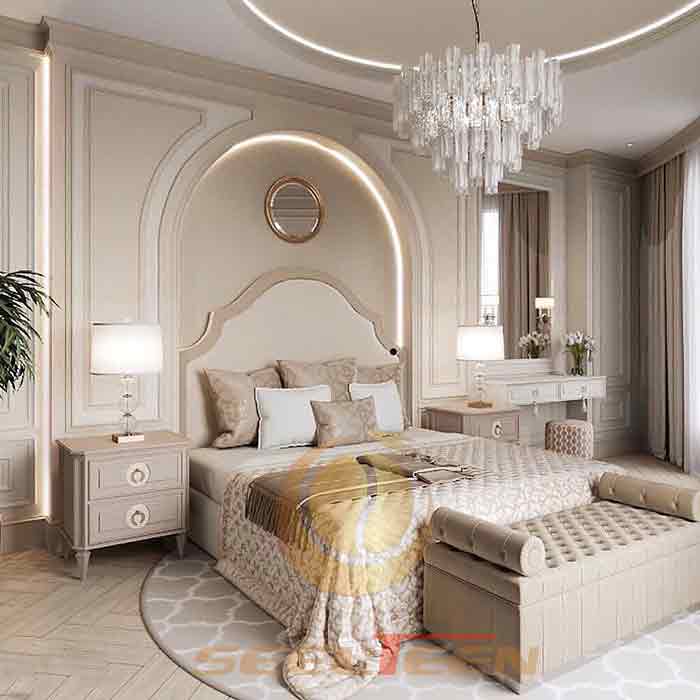 Bed frames king custom made modern hotel furnitureSeelteen