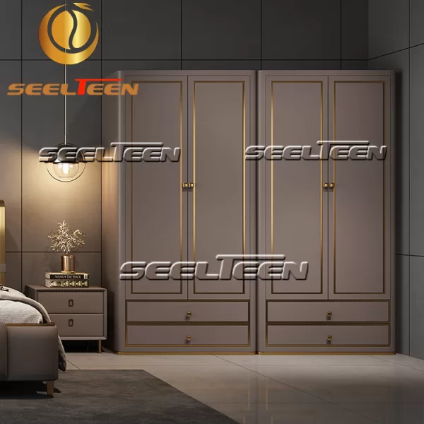 Queen platform bed frame