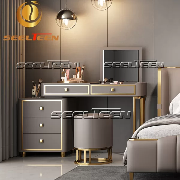 Queen platform bed frame
