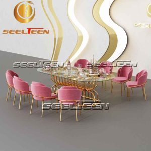 Modern Glass Dining Table