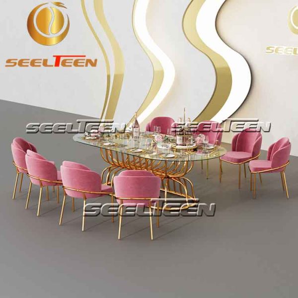 Modern Glass Dining Table