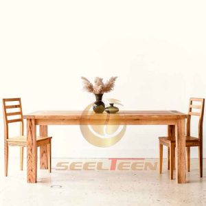 Restaurant wood tables
