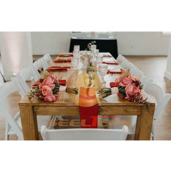 Solid wood dinning table