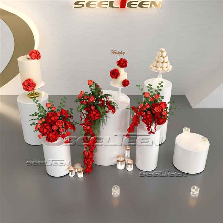 Flower pillar holder decoration for party Seelteen