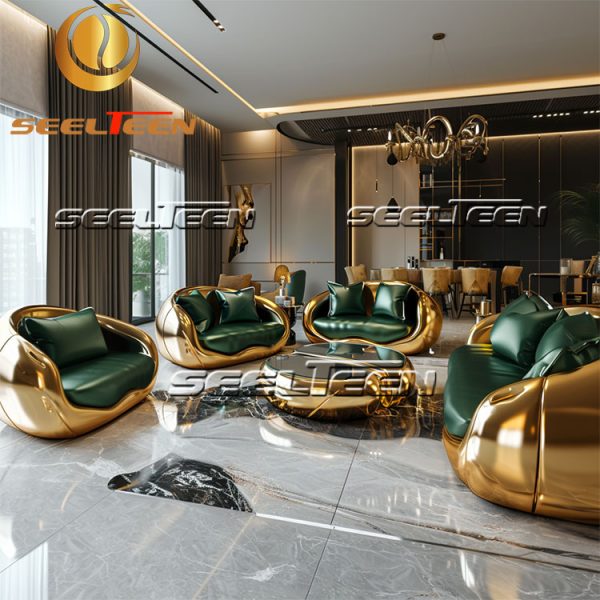 Green Modular Sofa