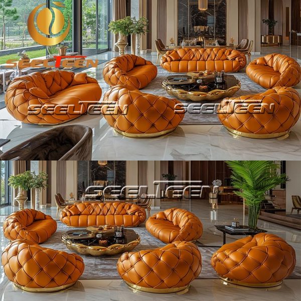 Soft Leather Couch