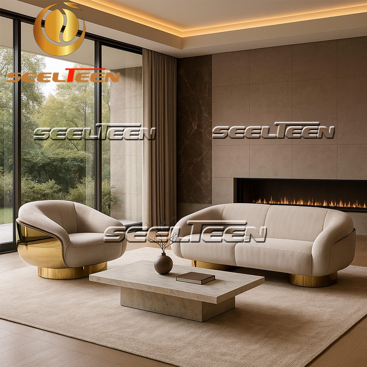What Are the Best Wall Colors for a Gold Sofa