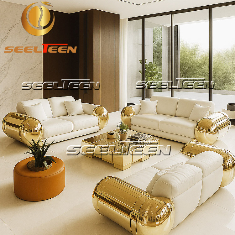 Curved and Sculptural Sofas