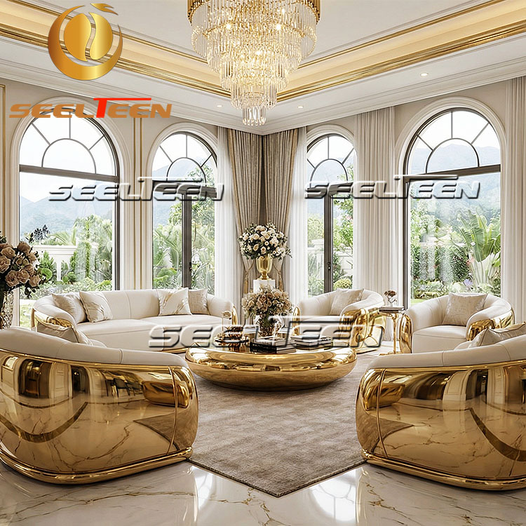 Gold Stainless Steel Defines Contemporary Luxury