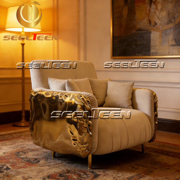 Dark & Dramatic Furniture Design with Lavish Flair