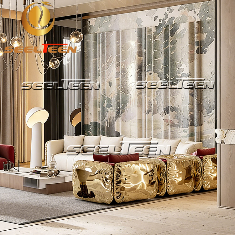 Bold Statement Sofa that Makes the Room