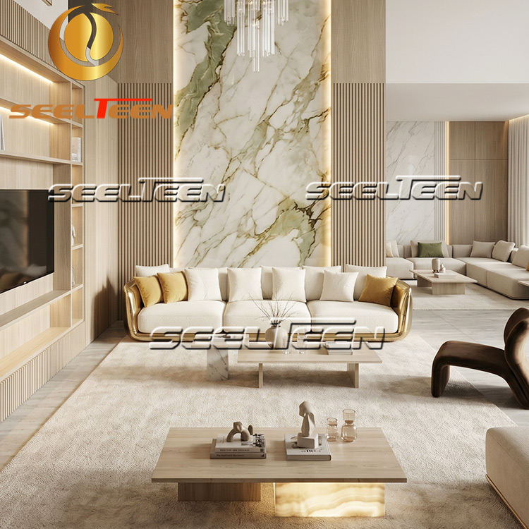 Custom Furniture for Luxury Villas: Living Room Guide