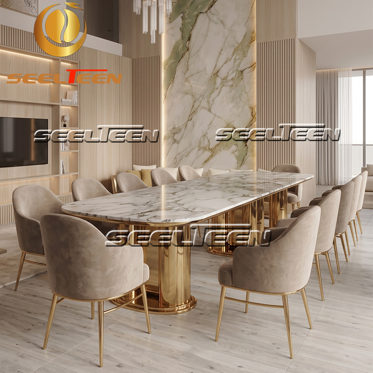 Stainless Steel Dining Tables for Restaurants and Hotels