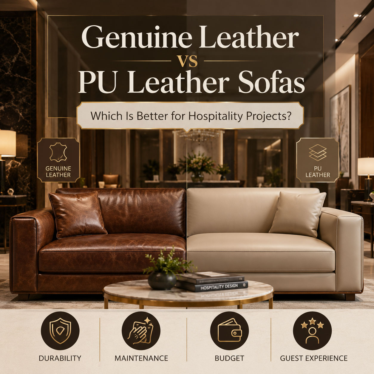 Genuine Leather vs PU Leather Sofas
