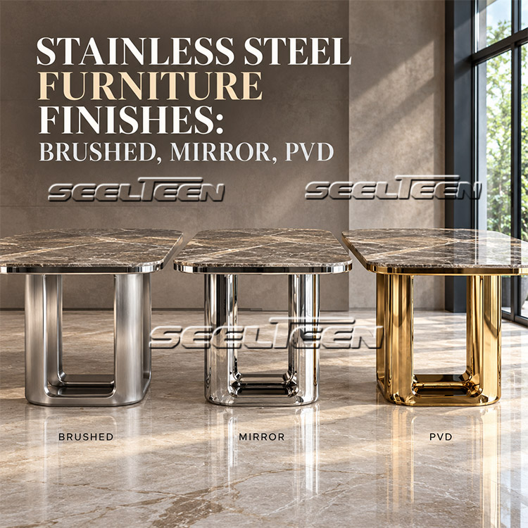 Stainless Steel Furniture Finishes